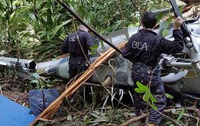 Bell JetRanger 206 III F-HGJL - is ex-OO-VWE - crasht, twee doden Bell JetRanger 206 III F-HGJL - is ex-OO-VWE - crasht, twee doden