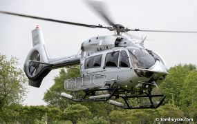 Knappe Airbus H145 op Heliport Knokke Knappe Airbus H145 op Heliport Knokke