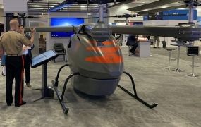 Kaman toont zware cargo-drone aan US Marine Kaman toont zware cargo-drone aan US Marine