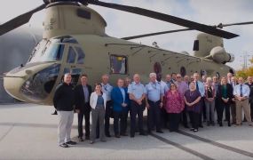 Boeing levert 20e nieuwe Chinook CH-47F aan Defensie NL Boeing levert 20e nieuwe Chinook CH-47F aan Defensie NL