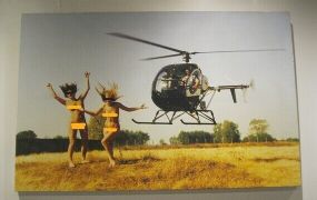 Opsporing verzocht: foto op doek van de OO-NQD 