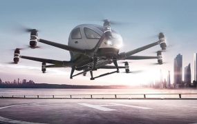 EHang en Minth gaan samenwerken voor de bouw van eVTOL casco's