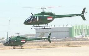 Iraakse Defensie heeft 15 Bell 505 trainingshelikopters ontvangen Iraakse Defensie heeft 15 Bell 505 trainingshelikopters ontvangen