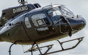 Helikopter op zoek naar...water in de bodem